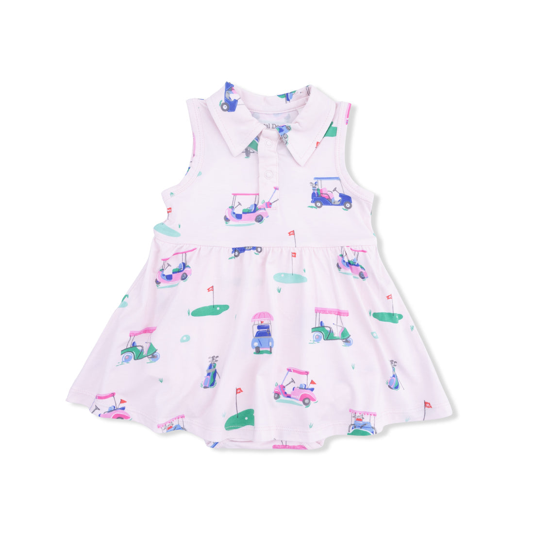 Vintage Golfcarts Polo Dress