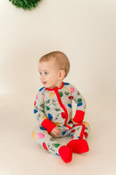 Be the Light Zipper Footie