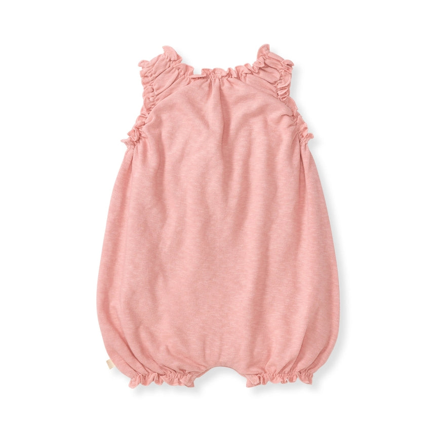 Slub Pink Romper