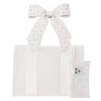 Case-Mate Ivory Pearl Bow Jelly Tote Bag