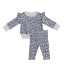 Blue Meadow Ruffle Terry Set