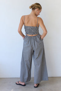 Gingham Jumpsuit