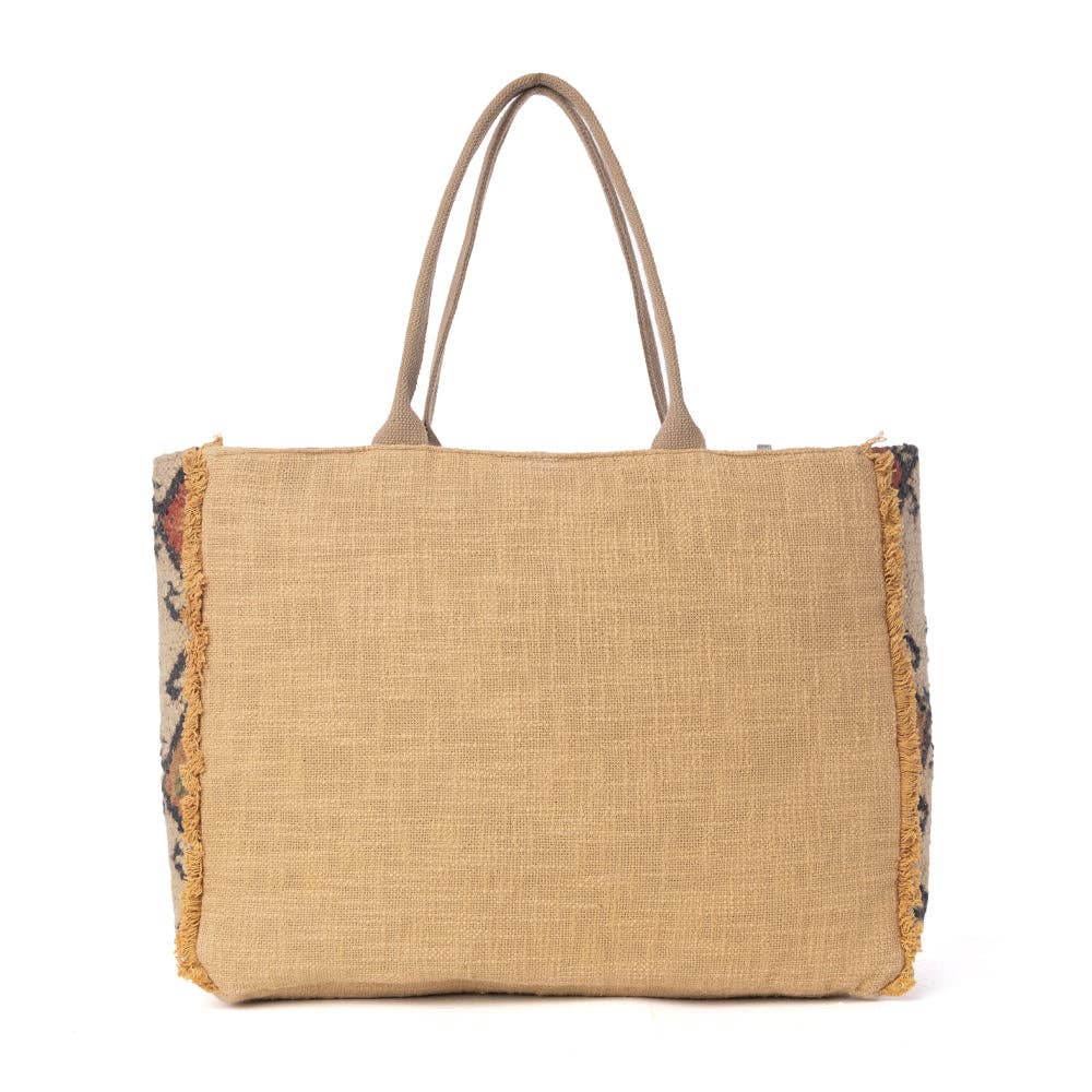 Desert Loom Jute Weekender Bag