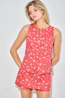 Cowboy Motif Vest