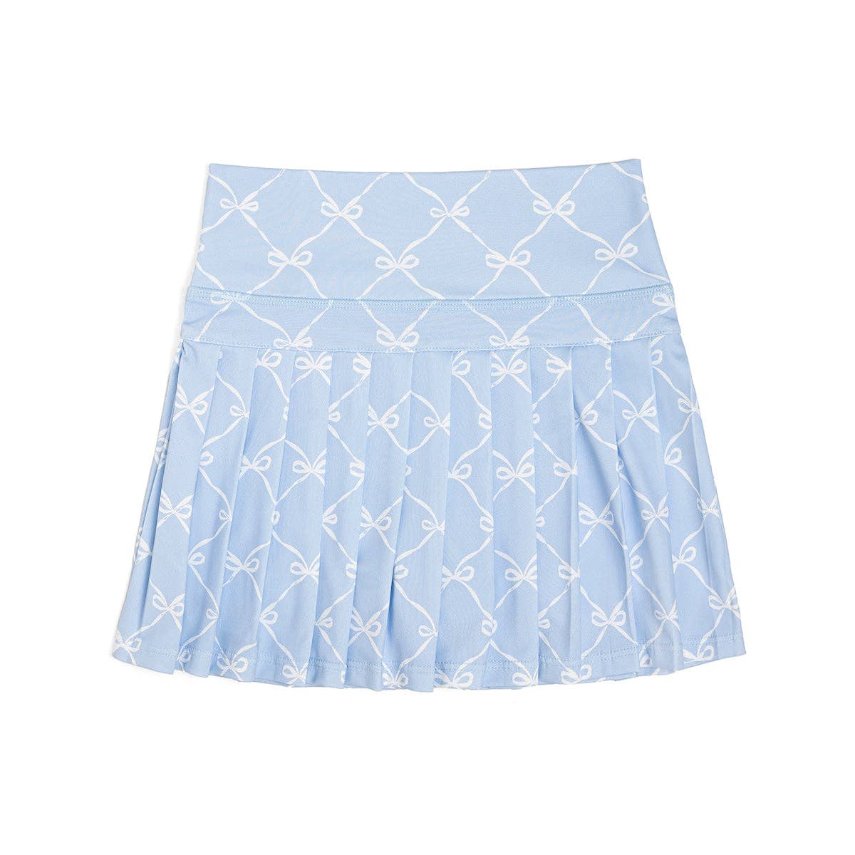 Blue Bow Athletic Skort