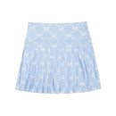 Blue Bow Athletic Skort