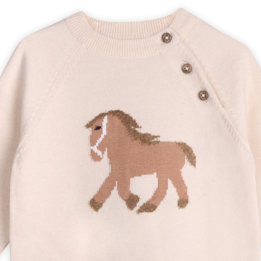 Horse Jacquard Sweater