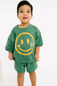 Pine Short Sleeve Smiley Set
