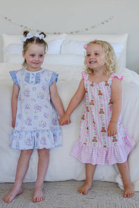 Heirloom Posies Flutter Sleeve Nightgown