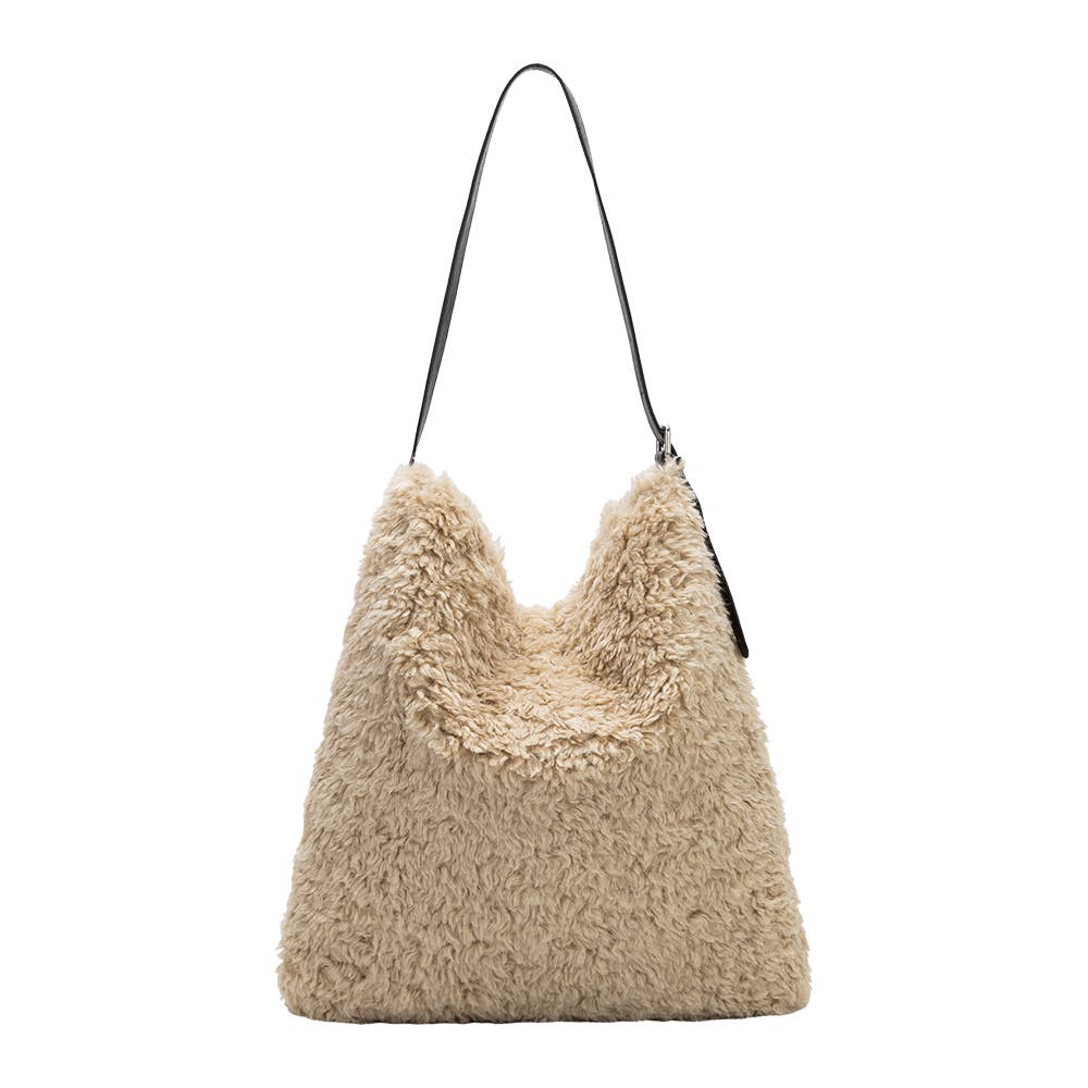 Annie Faux Fur Tote Bag