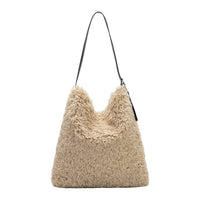 Annie Faux Fur Tote Bag