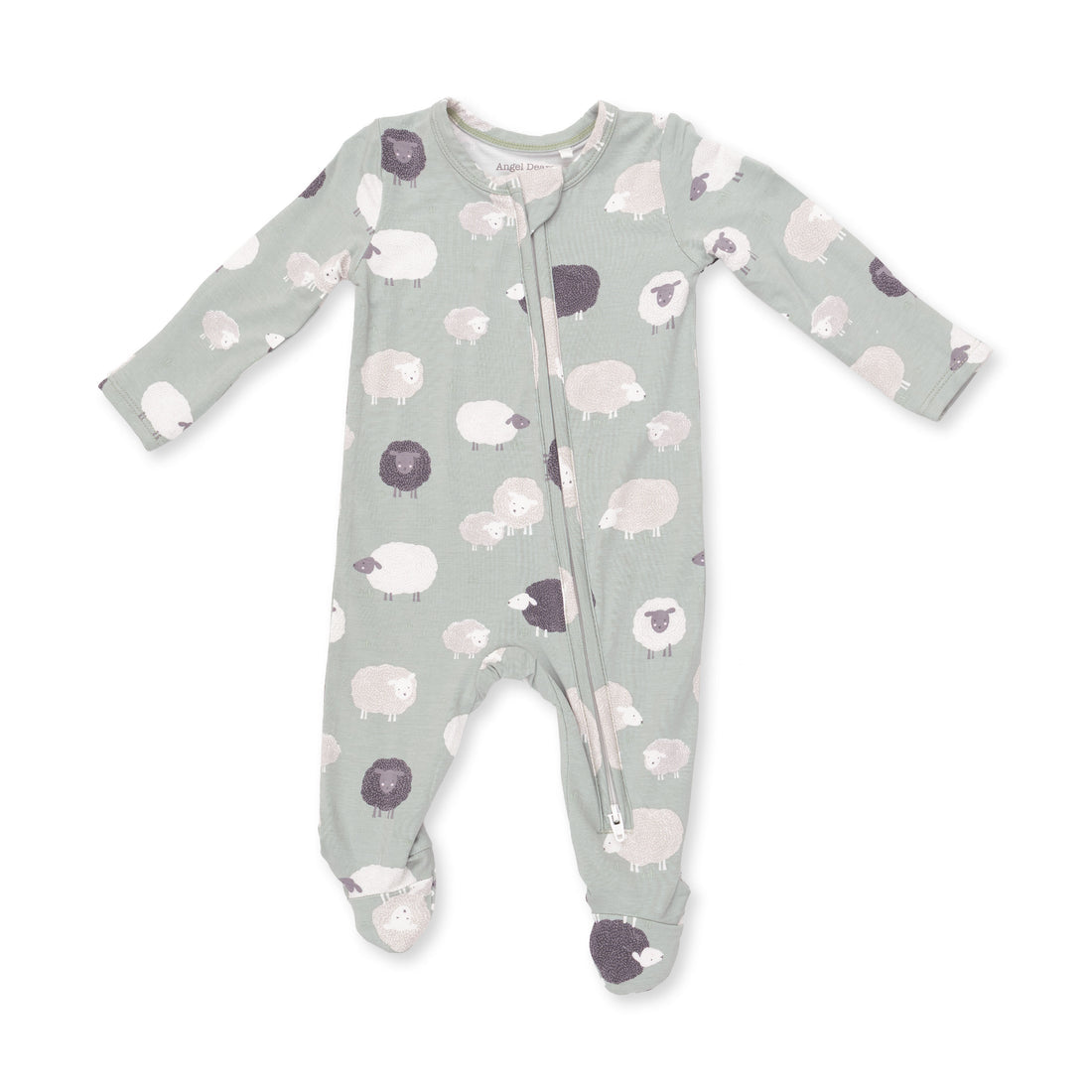 Black Sheep 2 Way Zipper Footie