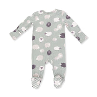 Black Sheep 2 Way Zipper Footie