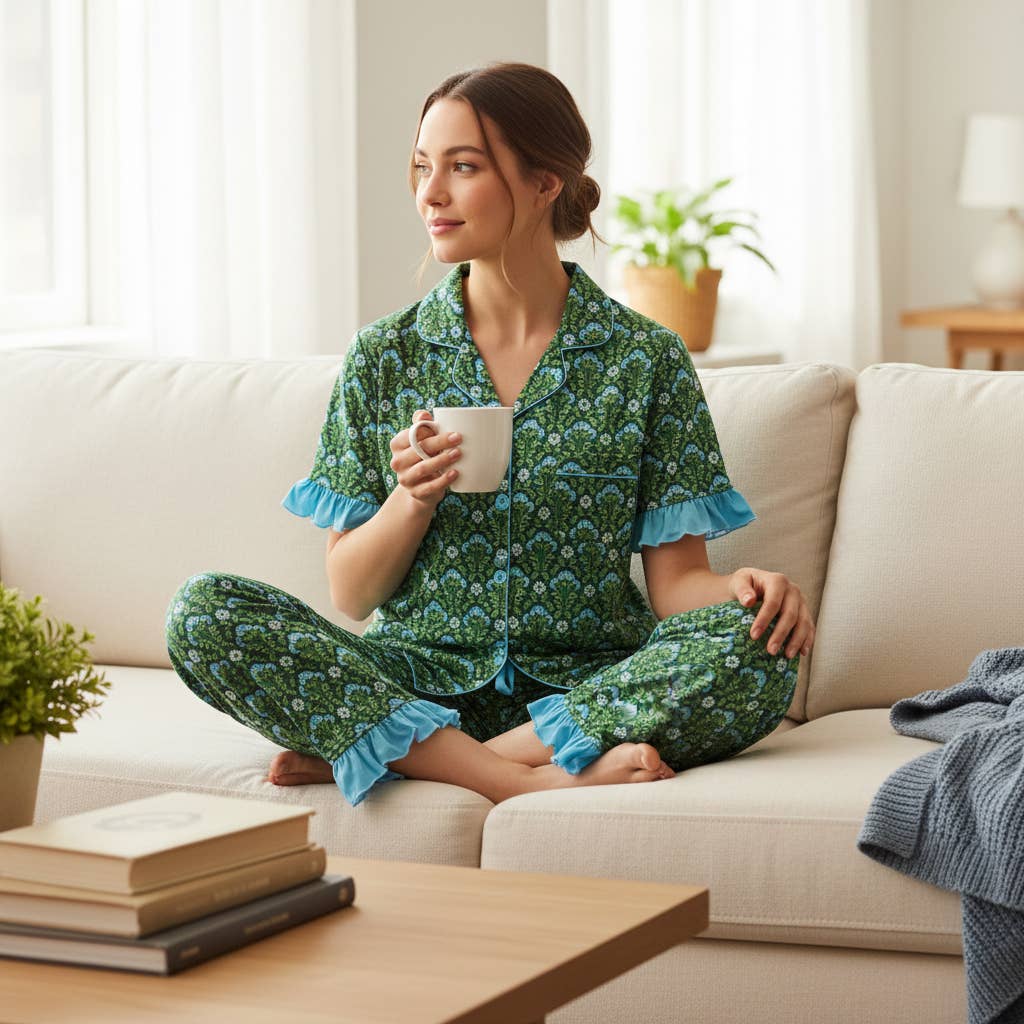 Everbloom PJ Short Set