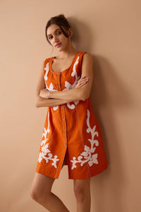 Gracie Embroidered Dress