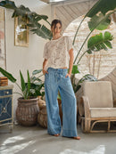 Floral Lace T-Shirt