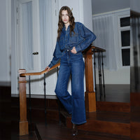 Deep Sea Straight Leg Jeans