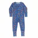 Construction Zipper Romper