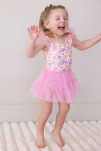 Petal Parade Ruffle Skirt Leotard