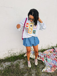 Halloween Stamps Sweatshirt