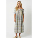 OTS Plaid Maxi Dress