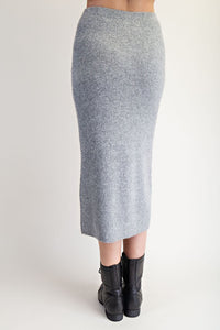 Sequin Sweater Midi Skirt
