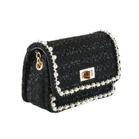 Pearl Tweed Purse