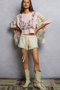 Boho Patchwork Top