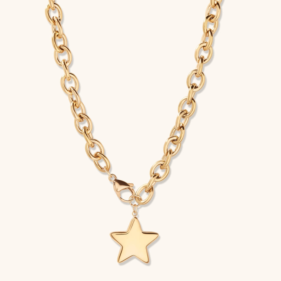 Starla Waterproof Necklace-Gold