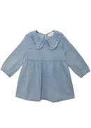 Denim Peter Pan Collar Dress