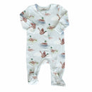 Little Duckling Zipper Footie