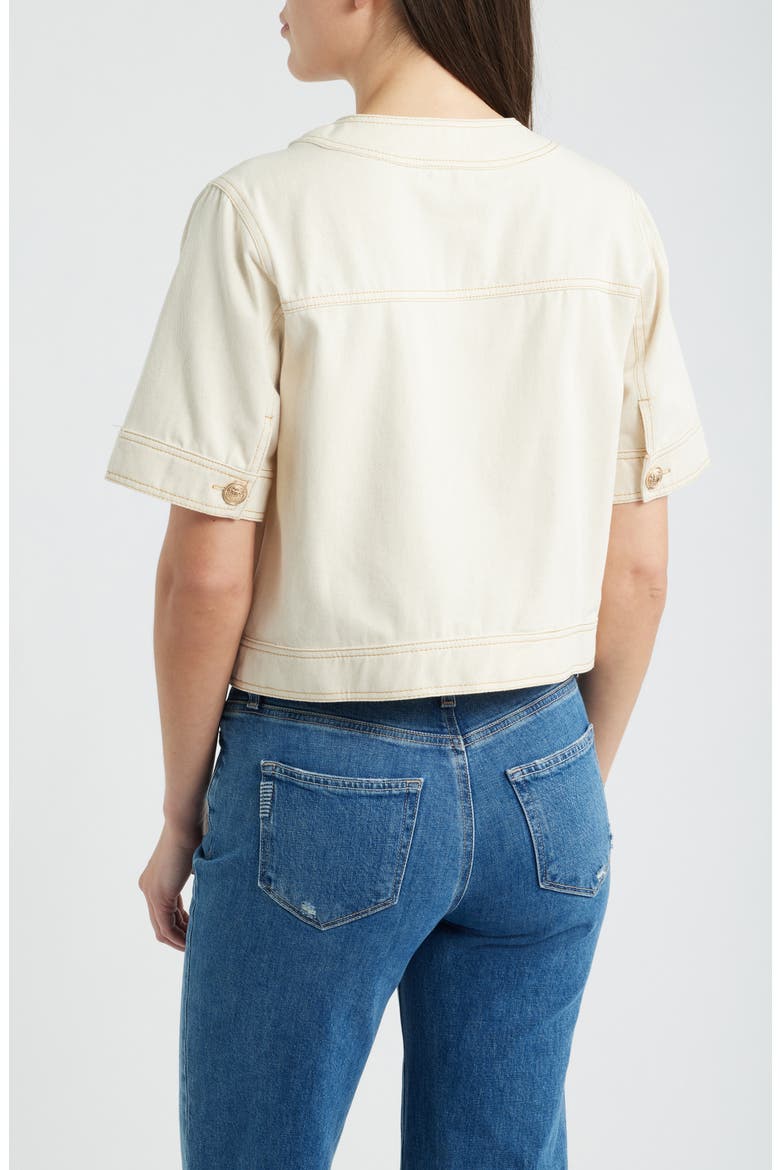 Gold Button Blouse