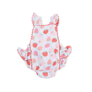 Strawberry Bliss Ruffle Sunsuit