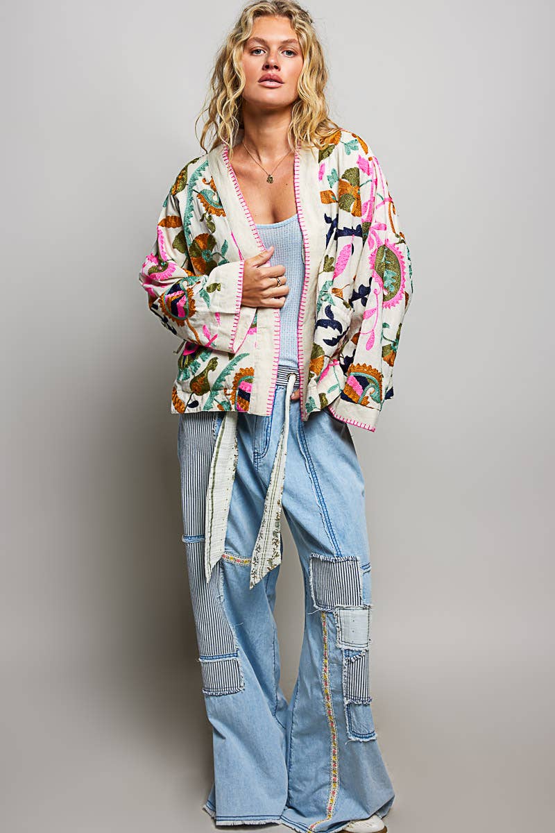 Stitch Embroidered Jacket