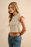 Mini Waffle Baby Tee