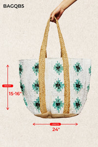 Cotton Weave Tote Bag