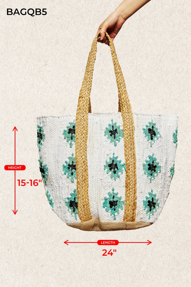 Cotton Weave Tote Bag