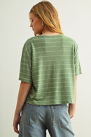 Striped Linen Top