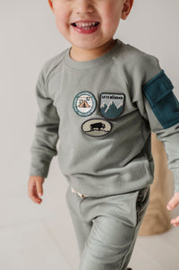 Patches Boys Sweatshirt