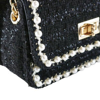 Pearl Tweed Purse