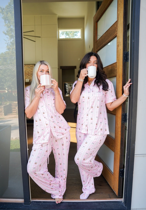 Pink Coffee Pajamas