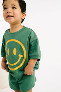 Pine Short Sleeve Smiley Set