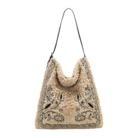Annie Faux Fur Tote Bag