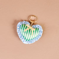 Puffy Heart Bag Charm