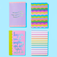 4-Piece Mini Notebook Set