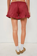 Polka Dot Frill Shorts