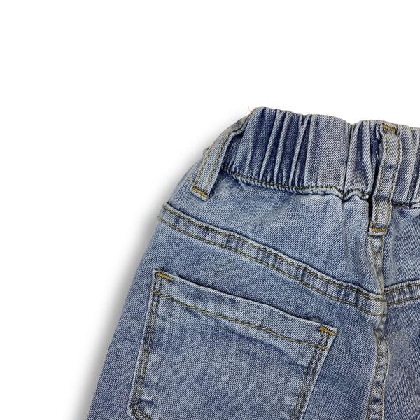 Embellished Split Flare Jeans