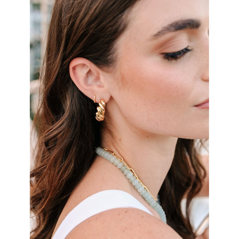 Tanner Hoop Earring