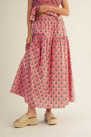 Floral Maxi Skirt