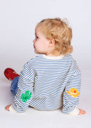 Texas Striped Patch Sweatshirt